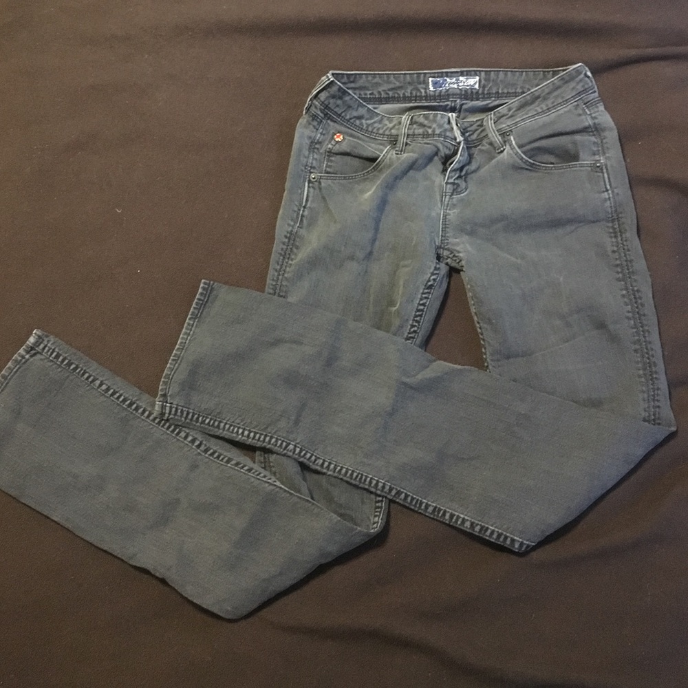 Grey washed Hudson jeans